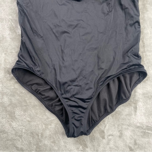 Time and Tru Black Swimsuit with Ruffle Arms 2X (20W-22W) - Picture 3 of 9